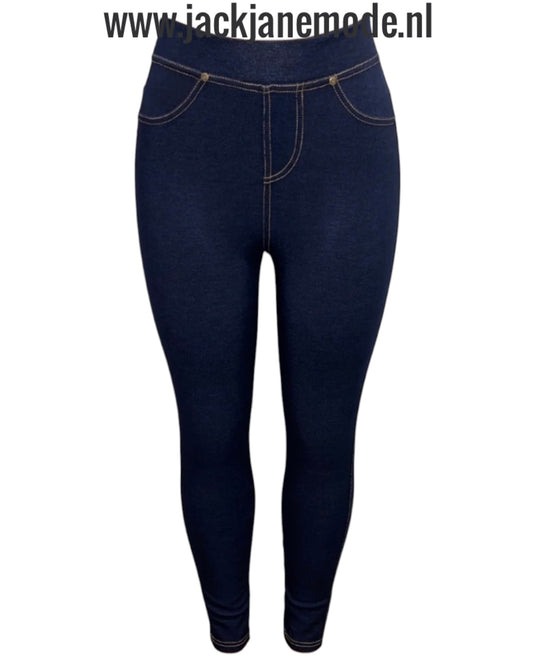 Comfybroek Spijker Donkerblauw