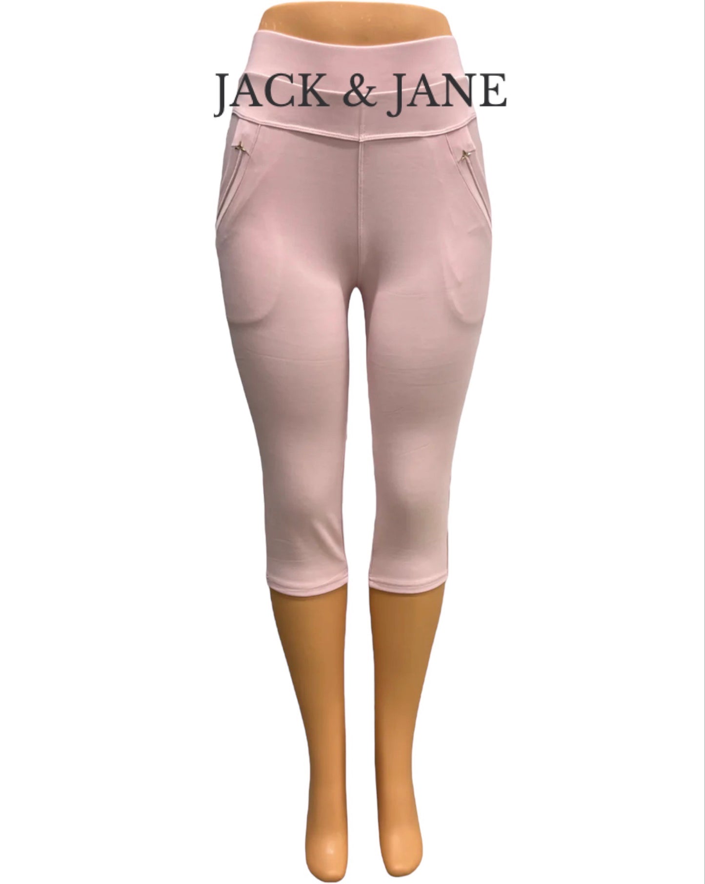 Comfybroek Capri(Driekwart Broek) Lichtroze