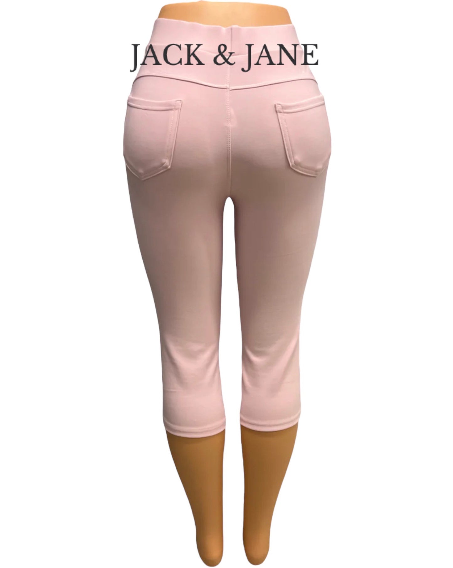 Comfybroek Capri(Driekwart Broek) Lichtroze