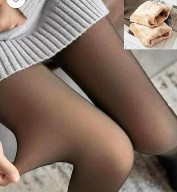 Gevoerde Panty Tiktok Panty Maat XL/42 tot 44