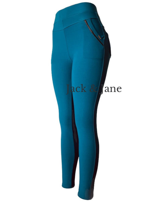 Comfybroek R210 Groenblauw