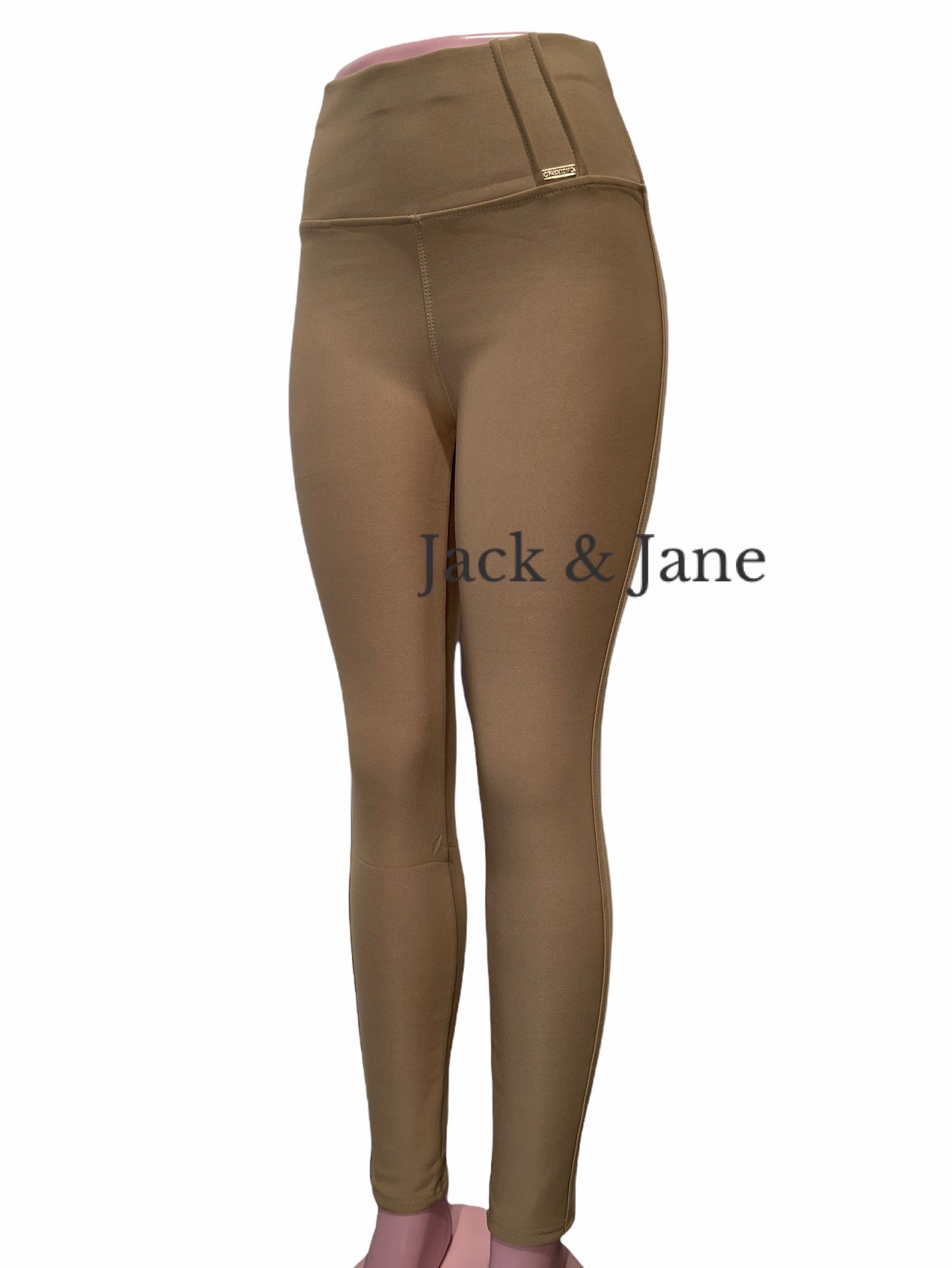 Comfybroek Zonder Zakken Beige