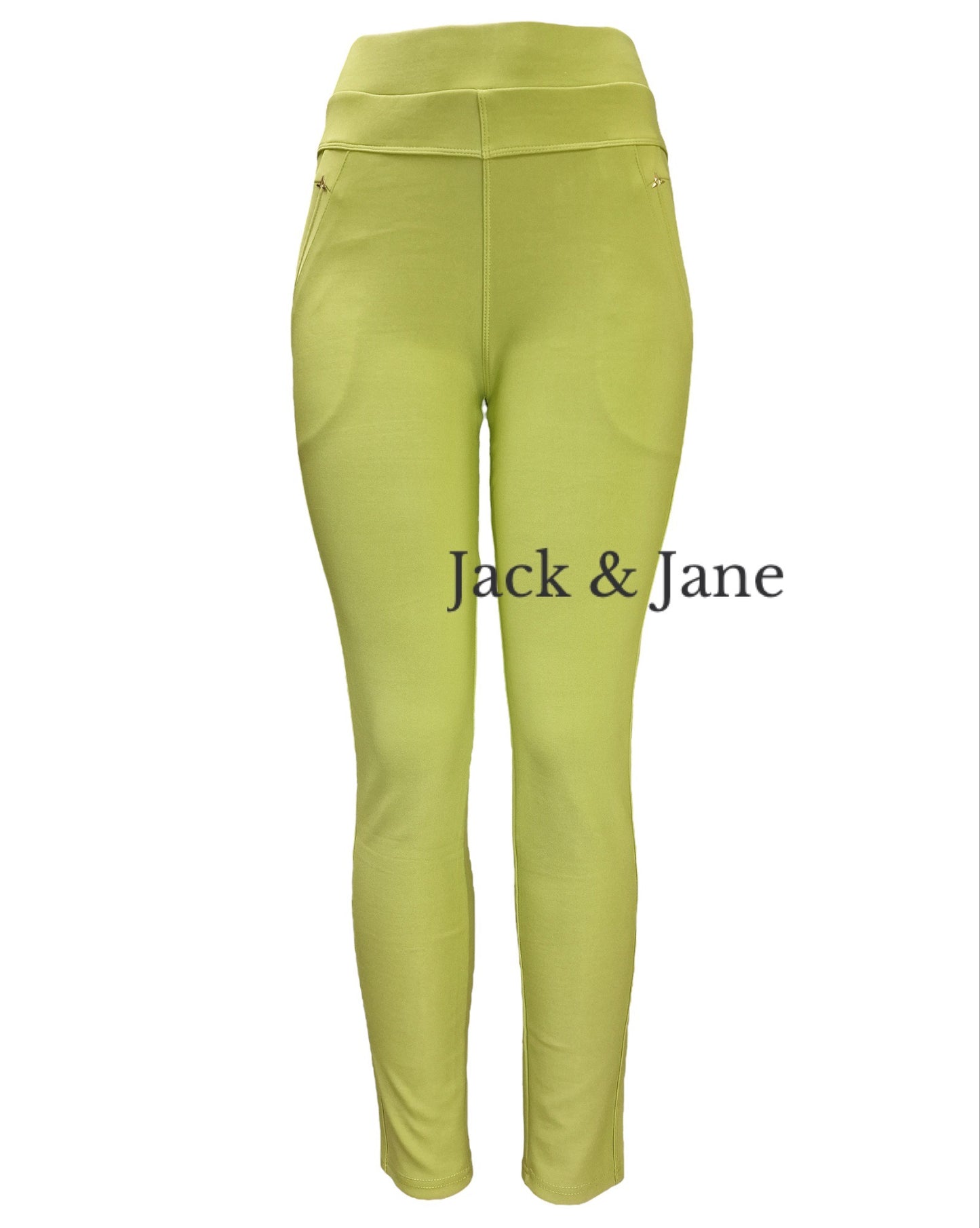 Comfybroek R216 Lemon/Apple Green