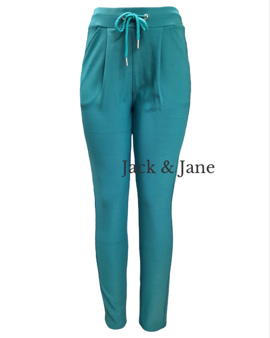 Comfybroek met Koord Verdigris